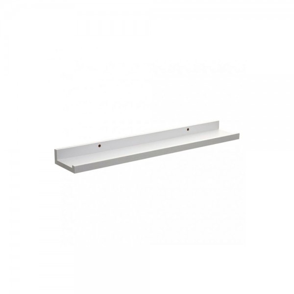 Estante blanco tipo marco 58 x 10 x 4 cm