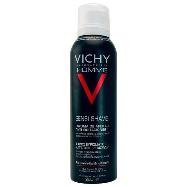 Vichy Homme Espuma de Afeitar Piel Sensible 200 ml