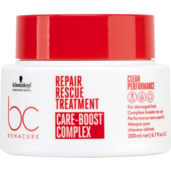 Schwarzkopf bonacure repair rescue tratamiento care-boost tarro tarro 200ml