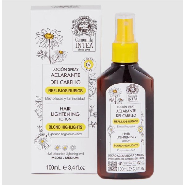 Camomila intea cabello reflejos rubios locion spray aclarante 100ml