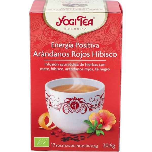 Yogi Tea Energia Positiva Arandano Hibisco 17Inf.