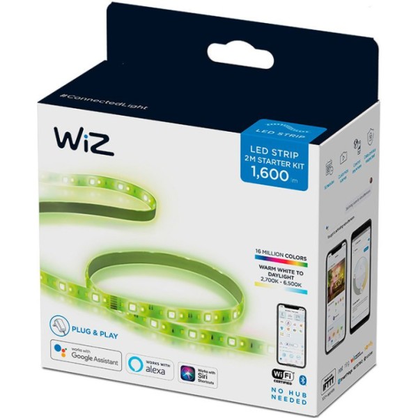 Tira de led 2m 1.600lm starterkit wiz philips