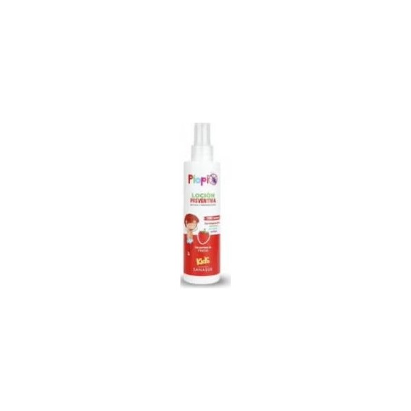 Sanasur Piopio Locion Desenredante Prevent Piojos Fresa 200Ml